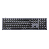 B5 Pro Ultra-Slim 2.4 Ghz Bluetooth Keyboard Wireless 100% Full-Size 548G Lightweight Launcher Support With 300 Hours Battery Life Compatible For Mac Windows Linux - Space Gray
