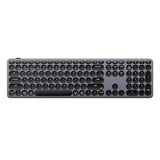 B5 Pro Ultra-Slim 2.4 Ghz Bluetooth Keyboard Wireless 100% Full-Size 548G Lightweight Launcher Support With 300 Hours Battery Life Compatible For Mac Windows Linux - Space Gray