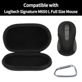 Case Compatible With Logitech Signature M650 L / M550 L Full Size Mouse