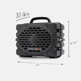 Original Gen 3: Portable Outdoor Bluetooth Speaker β Ultra-Loud (120Db), Waterproof (Ip67), Rugged, Impact-Resistant, 3-Day Battery | Party Mode: Unlimited Pairing For Stereo Sound, Gray