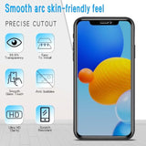 [3 Pack Privacy Screen Protector For Iphone 11 Pro Max, Xs Max Tempered Glass Film, Anti-Spy, Full Coverage, Case Friendly