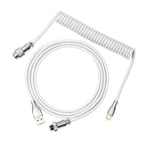 Mix 1.8M Coiled Keyboard Cable, Usb C To Usb A Tpu Cable For Mechanical Gaming