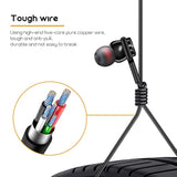 Wired Earphones In Ear Headphones Earbuds For Iphone 13 12/12 Mini 11 Pro/11 P