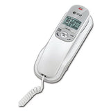 Tr1909 Trimline Corded Phone With Caller Id, White