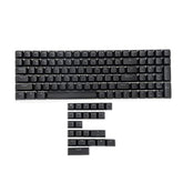 Double Shot 108 Dyed Pbt Shine Through Oem Profile Keycap Rainbow Carbon Sunse