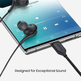 Samung Akg Earbuds For Samsung Galaxy S24 Ultra, S23, S22, S21, Note 10, Iphone 15 Pro Max - Original Usb Type C In-Ear Earbuds With Remote & Mic - Black