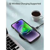 10000Mah Battery Case For Iphone 14/14 Pro/13/13 Pro 6.1", Qi Wireless Charging & Wired Headset & Sync-Data Supported, Portable Protective Charger Cover (Not For Iphone 14/13 Pro Max)