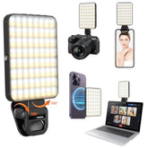 Magnetic Selfie Light, Portable Phone Clip, 6 Oz, Rechargeable Ring Light For Iphone, Laptop, Camera, 10-Hour Working, 3 Light Modes For Tiktok, Instagram, Vlog, Video Recording