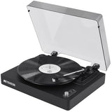 TR643 Vinyl Record Player, Wireless Turntable Player, 3-Speed Turntable for 33/45/78 RPM Records, Belt Drive, Auto Stop, RCA AUX Output, Headphone