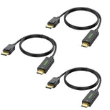 Displayport To Hdmi Cable 6Ft, Display Port To Hdmi Uni-Directional Cables Dp