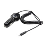 BoxWave Car Charger Compatible with Garmin Montana 700 - Car Charger Plus, with Extra USB Port and Integrated Built-in Cable - Black