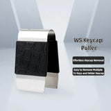Ws Keycap Puller, Metal Keycap Remover Key Cap Removal Tool For Mechanical Keyboard Removing Fixing Tools 3U Size (L)