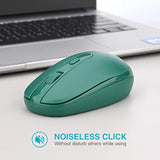 Wireless Mouse Rm700 2.4G Silent Mouse With 3200 Dpi ,Computer Mouse With Usb