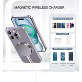 2-Pack 15W Magnetic Wireless Charger with 5ft Cable for iPhone and AirPods