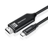 Usb C To Hdmi Cable 4K 60Hz Type C To Hdmi Cable 9.8Ft For Home Office, Braide