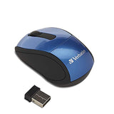 Verbatim 2.4G Wireless Mini Travel Optical Mouse with Nano Receiver for Mac an