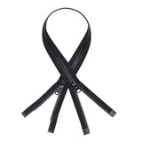 Vislon 2-Way Separating Zipper, 36", Black
