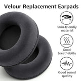 Replacement Headband Pad & Ear Pads Compatible With Senn-Heiser Hd650, Hd600, Hd580, Hd660 S, Hd565, Hd545 – Soft Velour Cushions For Enhanced Comfort & Sound Isolation – Earpads And Headband Set