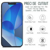 2 Pack Screen Protector Designed For Iphone 14 Plus, Iphone 13 Pro Max 6.7-Inch Tempered Glass Flim, 9H Hardness, Anti-Scratch, Bubble Free, Easy To Install, Case Friendly