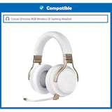 Professional Replacement Earpads Cushion Compatible With Corsair Virtuoso Rgb Wireless Se Gaming Headset Ear Pads With Skin-Friendly Leather