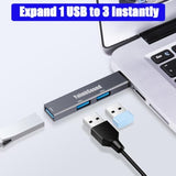 Usb Hub 3.0, Usb Extender Splitter,3-Port Usb Adapter To Usb Extension For Lap