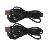 Dog Training Collar Charger Replacement For Nvk Dog Shock Collar And Remote - 2-In-1 Magnetic Charging Cable Micro Usb Cord Black, 2 Pcs