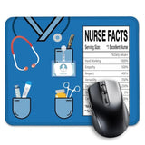 Nurse Facts Funny Mouse Pad, Funny Nurses Nutrition Facts Table For Nurses, Appreciation Gifts For Nurses Registered Nurses Rn, Gifts For Nurse Week, Graduation Gifts For Future Nurses