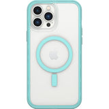 OtterBox Clear case with colorful grip edge for iPhone 13 Pro Max (Only) - DISCOVERY (Clear/Light Blue)