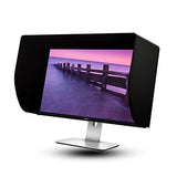 27S 27 Inch Ultr-Slim Frame Lcd Led Video Monitor Hood Sunshade Sunhood For Dell Hp Viewsonic Philips Samsung Lg Eizo Nec Asus Acer Benq Aoc Lenovo, Fits Monitor Frame Width 610-630Mm