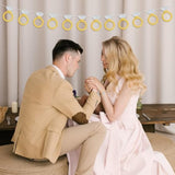 Wedding Diamond Ring Banner for Engagement, Bachelorette & Bridal Shower Decor