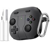 Game Case for AirPods 4 2024 Cover with Cleaner Kit, Keychain, Compatible with Airpods 4 Case Covers, Cute Funny Shock-Proof Protective