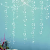 Under the Sea Bubble Garland & Foil Fringe Curtain Mermaid, Ocean and Beach Party Decor