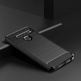 Phone Case for LG G8s ThinQ with Tempered Glass Screen Protector Cover