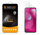 (3 Pack) Designed for T-Mobile (Revvl 8 Pro) Tempered Glass Screen Protector, Anti Scratch, Bubble Free