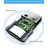 Usb To Usb C Adapter With C Male To 3.0 Female Charger 4P For Iphone 17 Air Apple 16 15 14 13 Pro Max Mini Plus,Thunderbolt 4 Otg Converter For Mac Iwatch 11 10,Samsung Galaxy S25 S24,Ipad