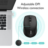 Wireless Mouse Dual-Mode Bluetooth 5.0/3.0 Wireless 2.4G Computer Mouse Optica
