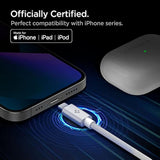 Spigen for USB C to Lightning Cable, ArcWire 6.6ft MFi Certified PD Charger Fast Charging Compatible with iPhone 17 16 15 14 13 12 Plus Pro Max Mini iPad AirPods