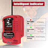 Mini Charger Fit For Milwaukee 18V M18 Battery Replace For M18 Charger, For Xc Series Battery 48-11-1852 48-11-1840, 48-11-1815, 48-11-1820 (Not For 12V)