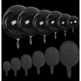 55 Pc Clear Bobo Balloons (6 Sizes 8"-36") Bubble Balloon for Party Decoration
