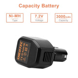 3000Mah 7.2V 325292 Replacement Battery Compatible With Eb714S, Ni-Mh Battery Pack