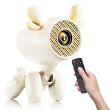 Cartoon Dog Mini Projector With Wifi6 And Bluetooth 5.1 1080P Full Hd Portable Projector Movie Projector Compatible With Tv Stick Smartphone/Hdmi/Usb Indoor/Outdoor Use
