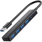Usb Hub 3.0, 4-Port Usb 3.0 Hub Usb Splitter Usb Expander For Laptop, Xbox, Fl