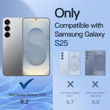 2-Pack Privacy Screen Protector for Samsung S25 5G, Anti-Spy, Tempered Glass, Fingerprint ID