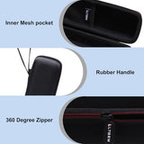 Ltgem Portable Printer Case Compatible With Polono D810 Thermal Printer Wireless For Travel, Black, L 12.5" W 3.4" H 3.0"