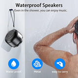 Portable Bluetooth Shower Speaker, Waterproof Outdoor Wireless Speaker, Ultra-Long Play Time 15 Hours, Tws Pairing, Suitable For Home, Pool, Beach, Boating, Hiking, Camping