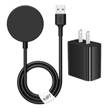 Portable Smart Watch Charger Magnetic, Compatible For Samsung Galaxy Watch 8/7/6/5/4/3/Ultra/4 Classic/5 Pro/Fe/Active 2/Galaxy 6 Classic 5V 1A Power Adapter Wireless Charger Fast Charging Cable 6.6Ft