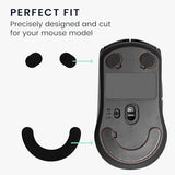 Mouse Feet Replacement Compatible With Steelseries Rival 3 Computer Mouse Skates Sticker - Black