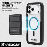Voyager iPhone 17 Pro Max MagSafe Phone Case - Black and Clear