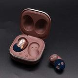 (2 Pairs) Silicone Cover Compatible For Samsung Galaxy Buds Live Ear Tips, Non-Slip Sound Leak Proof Earbuds Accessories For Galaxy Buds Live, Navy