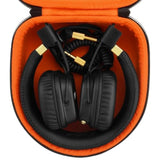 Geekria Shield Headphones Case Compatible with Marshall Major V/IV/III/II, Mid ANC, Replacement Hard Shell Travel Carrying Bag (Dark Grey)